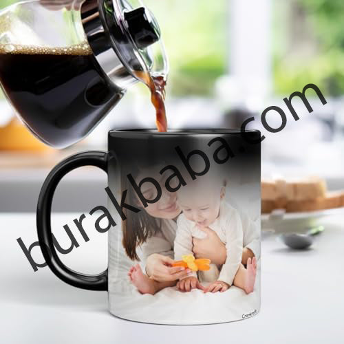 Customized Magic Photo Mug (Heat Reveal)